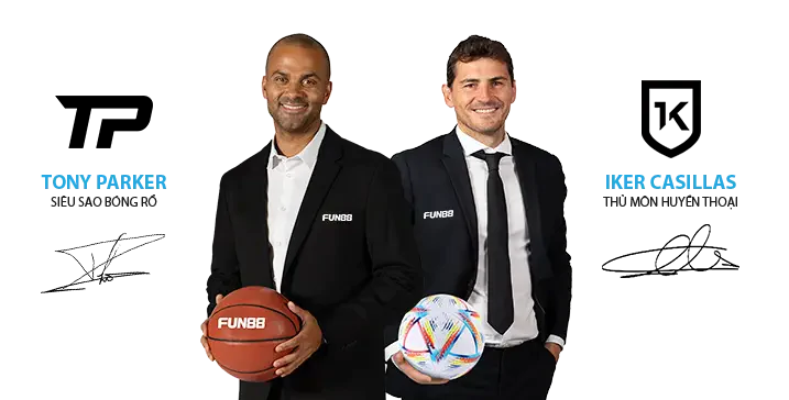 Đại xứ thương hiệu Tony Parker & Iker Casillas